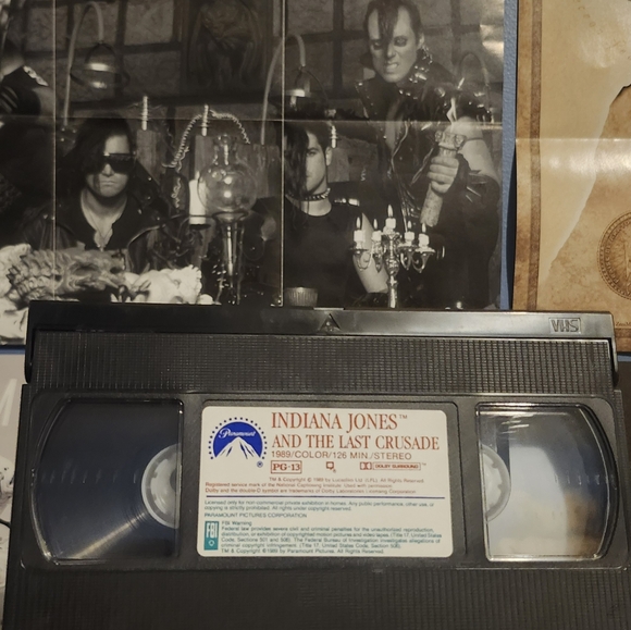 Indiana Jones Trilogy VHS Collection Box Set - Picture 12 of 13